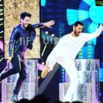 Bharath Instagram - @ IIFA UTSAV with legendary #Prabhu deva sir !! 😀
