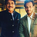 Bharath Instagram - With the legend !! 😀