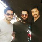 Bharath Instagram - Spirit of chennai shooting spot !! Glad the whole industry is coming together for the spirit of chennai:) thanks to Vikram sir👏🏻😄
