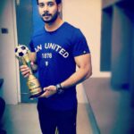 Bharath Instagram - Wining moments 😀