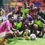 Bharath Instagram – Champions of tiki taka football league !! Team #fitness one !!! Well played boys ..