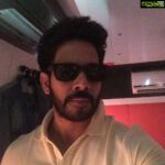 Bharath Instagram - No lights in vanity van !! Yet selfie addicted !! Mrng all .@# Simba shoot !! Final schedule