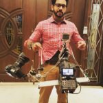 Bharath Instagram - On spot location click !! #simba nite shoot.. 3 cameras at one go .. Heights of technology 👏🏻