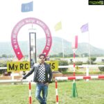 Bharath Instagram – @mysore race club #shooting#ennodu Vilaiyadu pre climax !!’ Amazing to see live horses racing 👍