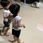 Bharath Instagram - Practice mode on !! #aadhyan #jayden #rrr #instagram #instareels #viral #instagood #brothers #2022 #dance #followforfollowback #love