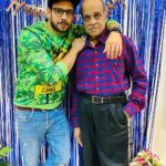 Bharath Instagram - On your special day, I wanted tell you that all the love and support you gave me was felt and still is. I will never stop thanking God for you . Happy birthday Appa 😘😘#happybirthday #fatherlove