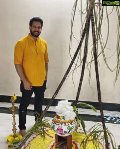 Bharath Instagram - Happy Pongal fam !!