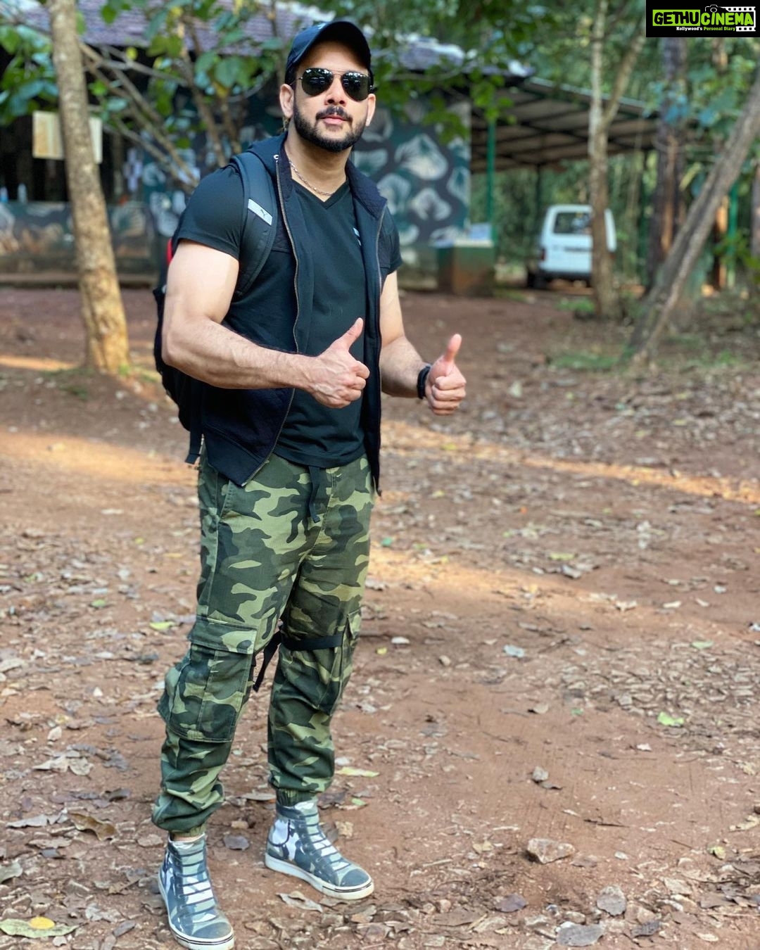 Bharath Instagram - Adventure spree !! #exploring #beautifulindia #camping #camoflauge