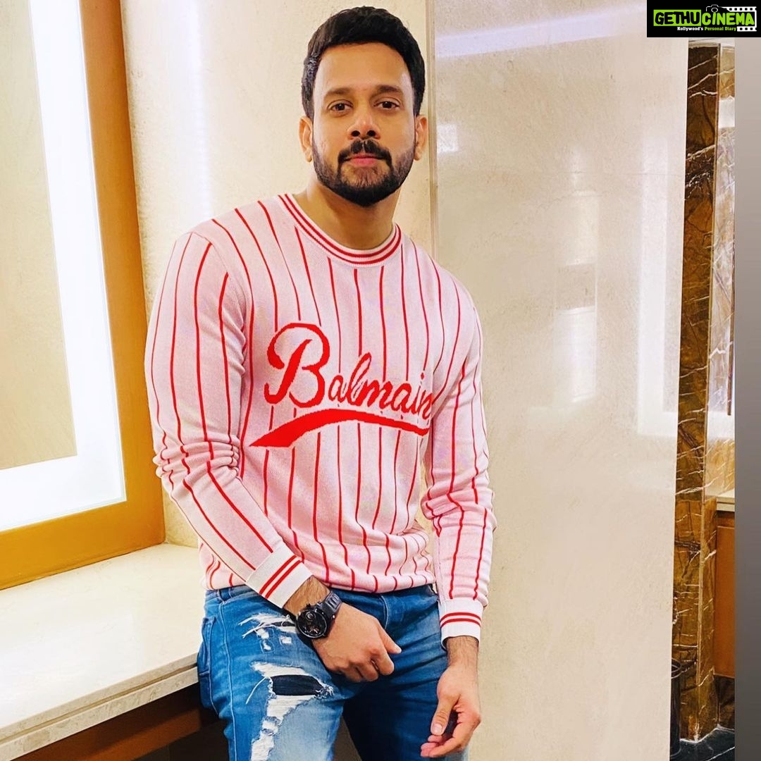 Bharath Instagram - Balmaining mood !! #abtlastnight