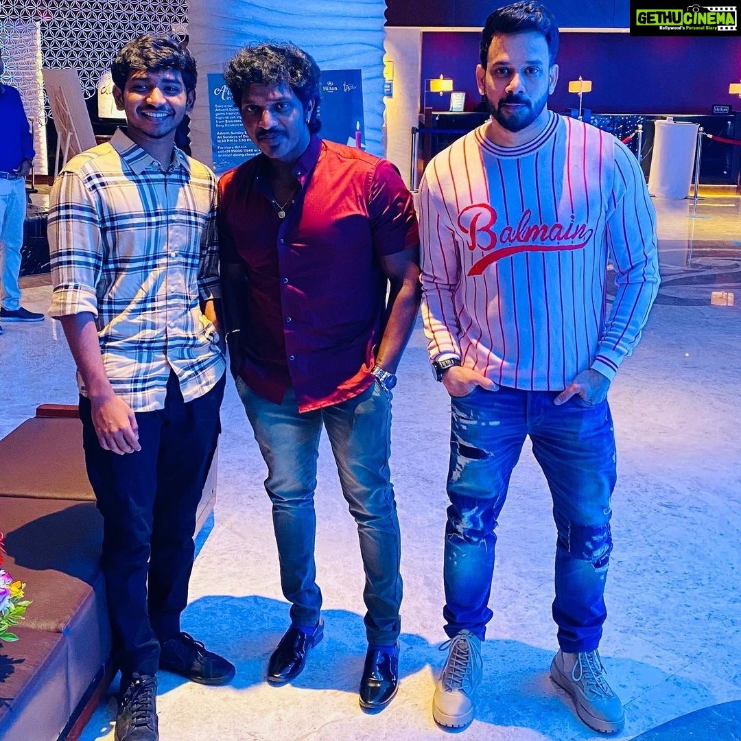 Bharath Instagram - Balmaining mood !! #abtlastnight