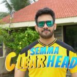 Bharath Instagram - Let’s get started with the season's most exciting cheer contest! 👊 If you liked my massey, classy #SemmaClearHead cheer. Check it now! Cheer for namba #CSK in your unique style and share it now. You can stand a chance to win exciting team merchandise. 🎁 @SemmaClearHead @ChennaiIPL @CSKFansOfficial #SemmaClearHead #csk #ChennaiSuperKings #whistlepodu