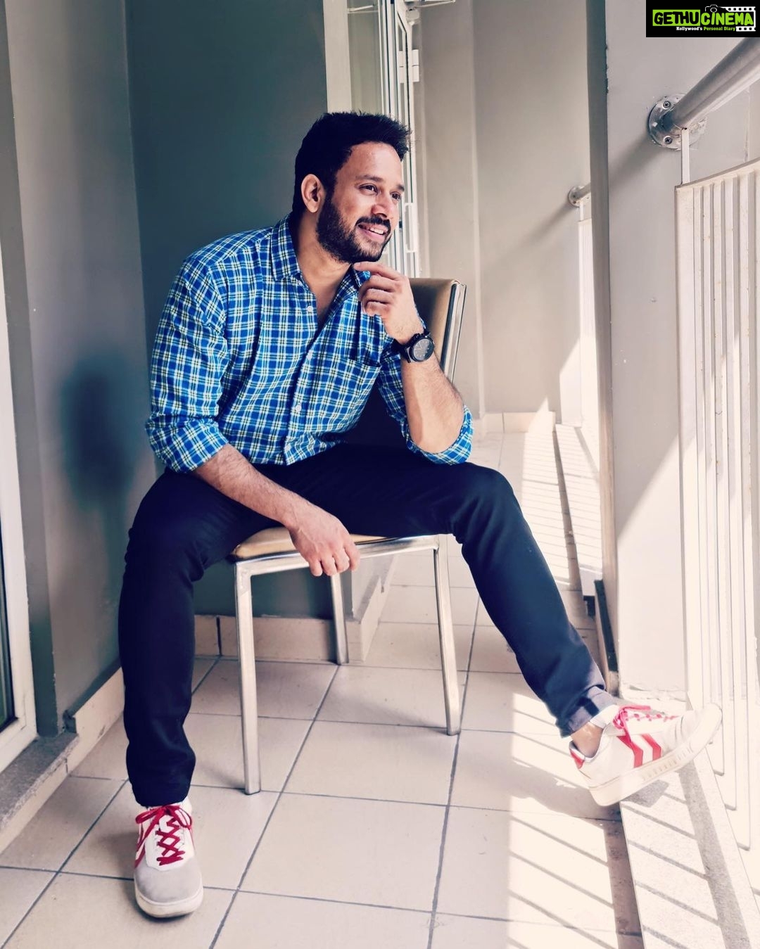 Bharath Instagram - ☀️ DAY !! #happy #smile #positivevibes