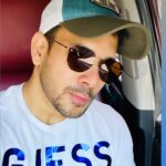 Bharath Instagram - Finally some relief and back to work !!! En route dubbing for “Naduvan” .. second look and sneak peak releasing this week !!