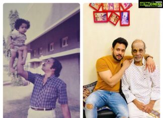 Bharath Instagram - My father gave me the greatest gift anyone could give another person “He believed in me”. Happy Father’s Day ! Love u as always 😘#fathersday