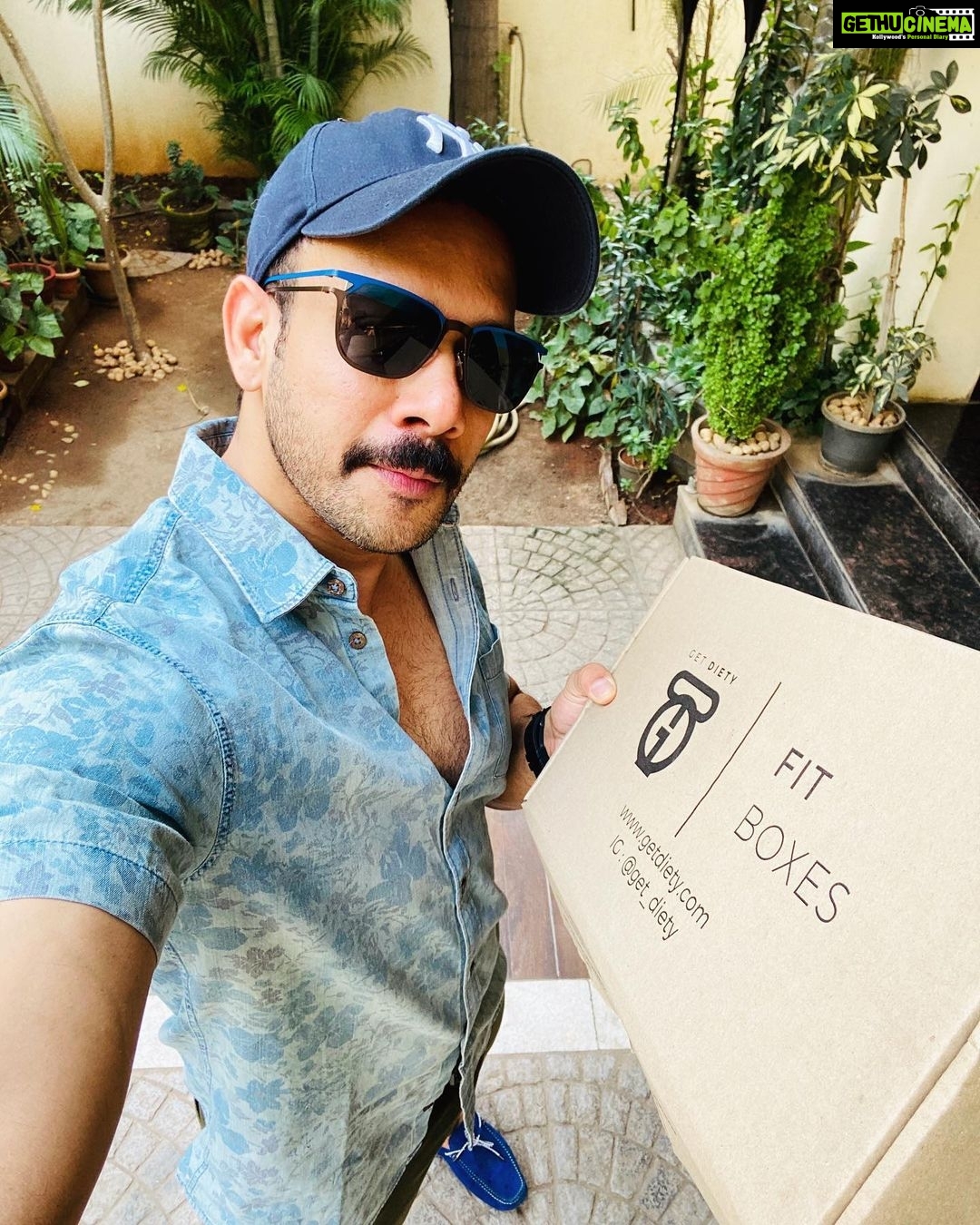 Bharath Instagram - Eating right choice of food is my way of living a healthy lifestyle and @get_diety helps me in doing that .. Do check them out family !!