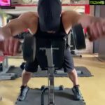 Bharath Instagram - Shoulder day !!! Some serious frontal and side lateral raises @siva.worldgym !! #deltoids #fitnesslove #healthylifestyle #actorslife Worlds GYM