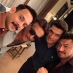 Bharath Instagram - Pleasure working with this ace master Jackie Saab !! Happy us in the sets of Radhe !! #radheeid2020 #happy #actorslife #smiles Mehboob Studio