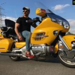 Bharath Instagram - Loved riding this yellow beast !! Killer
