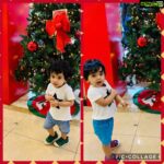 Bharath Instagram - Merry Christmas to every one from my two little coconuts Aadhyan and Jayden !! #lovethemforever #myhapiness #family #grownup