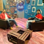 Bharath Instagram - And promotions for kalidaas continues.Had great fun shooting for this wonderful show “spotlight” on @sunmusic_offl with @abi_gram .. soon to be telecasted !! Sun Tv