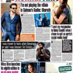 Bharath Instagram - Waking up to this fabulous coverage !! Blessed !! Thanks @chennaitimestoi for this brilliant write up ! Good mrng ppl !! #feelingmotivated #positivity