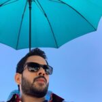 Bharath Instagram - A much needed property at this point behind my back saving my a** !! My saviour !! And it’s 34 degrees 🤦🏻‍♂️🌞 Tiruverkadu