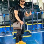 Bharath Instagram - Back to the roots !!! CHENNAI !!!! 😀#smiling #happy #positivity Thiruvananthapuram Domestic Airport