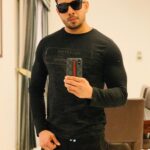 Bharath Instagram - I’ll stop wearing BLACK when they make a darker colour !! 😀#blacklove