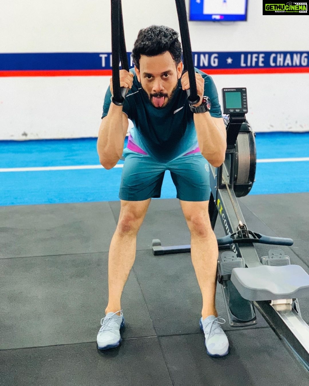 Bharath Instagram - My 3 stages when I hit “f45” !! Mind blowing and exhausting but worth it !! 💦💦💪🏻💪🏻 Nungambakkam, Tamil Nadu, India