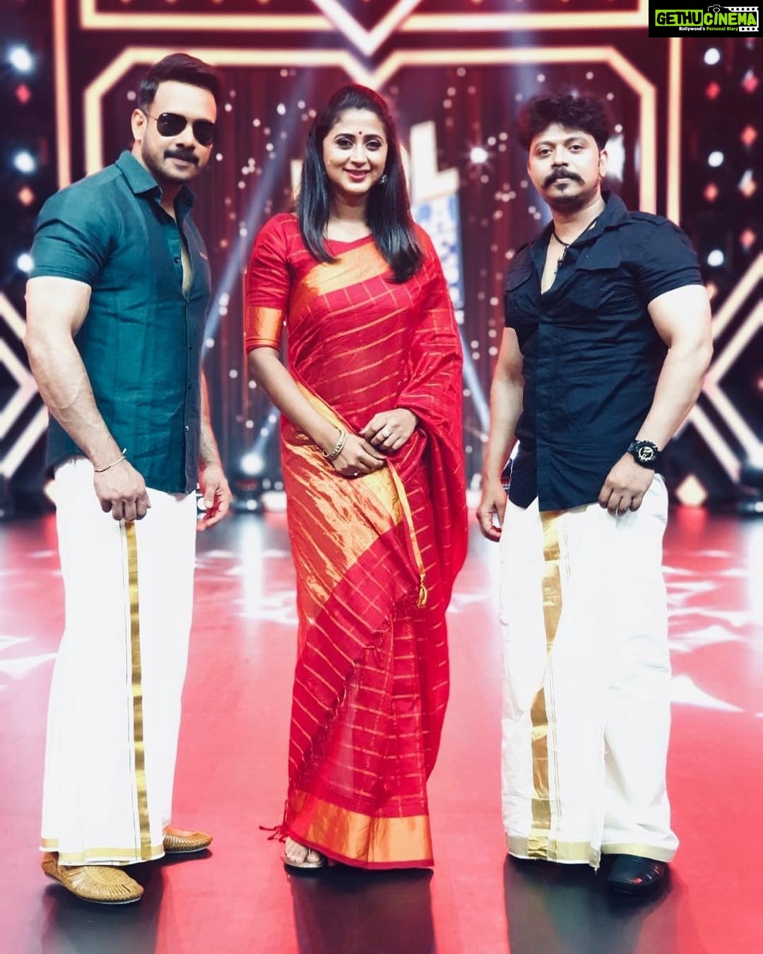 Bharath Instagram - Ethnic Sunday !! Shoot mode !! Kerala dance league 🎬🤩🤩 Thiruvananthapuram, Kerala