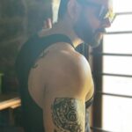 Bharath Instagram - #shootmode #tattoos -6 hours 😀🎬 Trivandrum, India