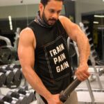 Bharath Instagram - Abt last night !! Killer shoulders !! 😁😁💪🏻