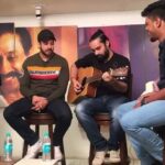 Bharath Instagram - Unplugged sessions at behind woods !! Simba from jan 25th !! 😀🍁 Behindwoods