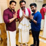 Bharath Instagram - Pongal special !!! “Simba” promotions @jayatvofficial !! Chennai, India