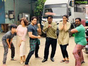Bharath Instagram - Sunday craziness !! #shooting #onlocation #sunday