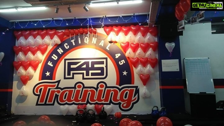 Bharath Instagram - Congrats F45 on second anniversary !! The place where fitness and fun merges !! 💪🏻😀