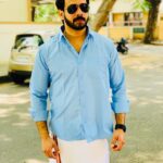 Bharath Instagram - No matter what day of the week it is the secret of great style is to feel good in Wat you wear !! Happy Sunday all !! 😘😘#tradition #blue #positivevibes