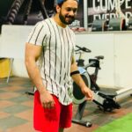 Bharath Instagram - EAT ➡️ PLAY ➡️ GYM !!! WEEKEND FUN !! #burnout #gym #smile