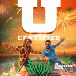 Bharath Instagram - A clean “U” certificate !! Perfect stoning black humour flick !! Teaser 2 to be released this month 29th !! 😀