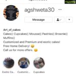 Bhumika Chawla Instagram - Wow :) ... Sweta so looking forward to placing orders .. for those of you who stay in Mumbai and suburbs pls order here for the most yummy eggless cakes :) 🌸