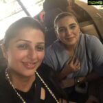 Bhumika Chawla Instagram - Catching up with friends after almost two years .. : ) stay blessed my dear @rachnamalkani