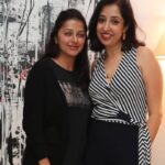 Bhumika Chawla Instagram - When you can't stop giggling with old friends ... totally agree 🤗 you made it special .. so good to party together 🌻🤗