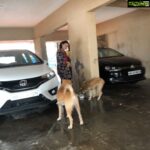 Bhumika Chawla Instagram - Feeding the strays in the building , i wish you all will in some way do your bit ti help them stay fine during monsoons
