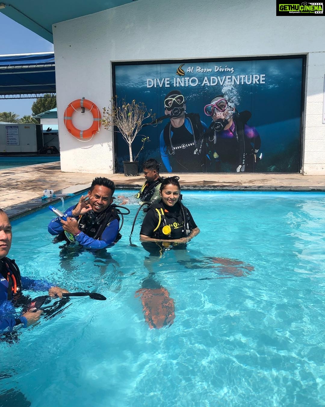 Bhumika Chawla Instagram - For a refresher course in diving