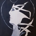 Bhumika Chawla Instagram – Acrylic on canvas … years ago … my first ever …