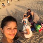 Bhumika Chawla Instagram – On the beach with Mommy friends 🌸🙂