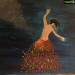 Bhumika Chawla Instagram - One of the paintings I did in dubai l# ... creativity in any form has always been a joy for me ... been painting on and off for years ... Let the dreams live and passion never die