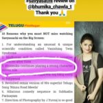 Bhumika Chawla Instagram – Thank you … Telugu Filmnagar , Indian Express , Zoom  and my well wishers 🙏