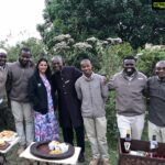 Bhumika Chawla Instagram - With the wonderful staff of Ngorongoro lodge . Thanks for such warm hospitality . 🌻