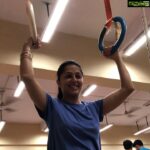 Bhumika Chawla Instagram - Trying Stunts # moments one becomes a child ... used to do this holding my parents hands as a kid #♥️ This was a one off thing .. and then the arms were sore hurting all day 😆 one must practise things regularly